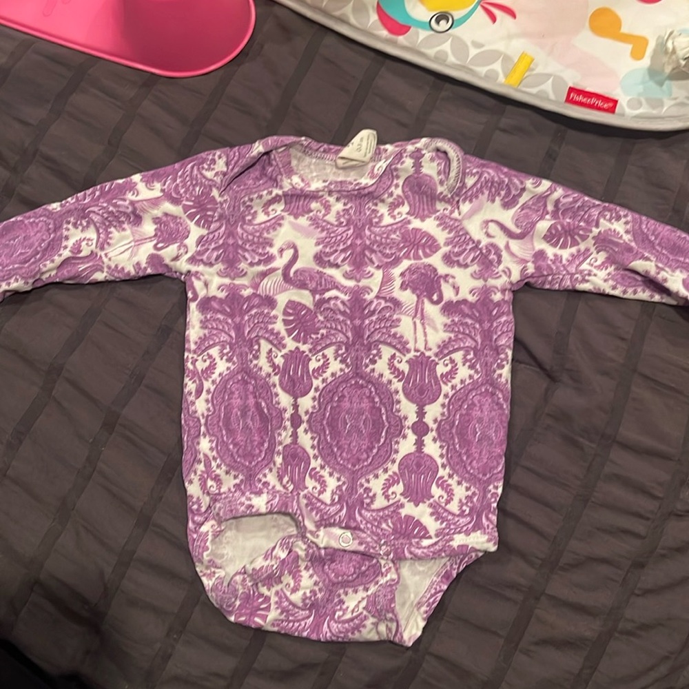 Kate Quinn onesie. 0–3 months.